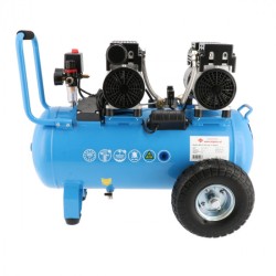 Cichy kompresor bezolejowy LMO 50-270 8 bar 2 KM/1.5 kW 185 l/min 50 l