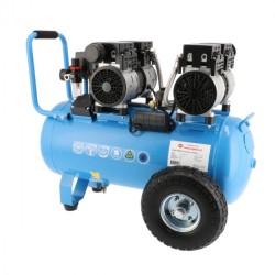 Cichy kompresor bezolejowy LMO 50-270 8 bar 2 KM/1.5 kW 185 l/min 50 l