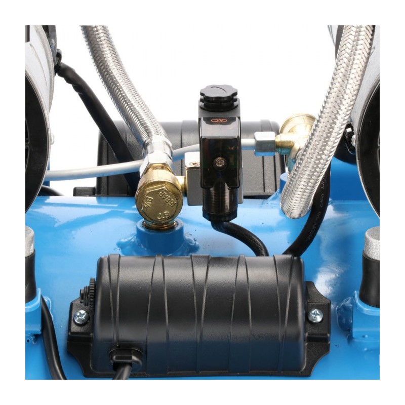 Cichy kompresor bezolejowy LMO 50-270 8 bar 2 KM/1.5 kW 185 l/min 50 l