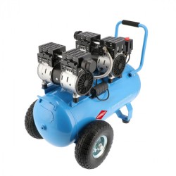 Cichy kompresor bezolejowy LMO 50-270 8 bar 2 KM/1.5 kW 185 l/min 50 l