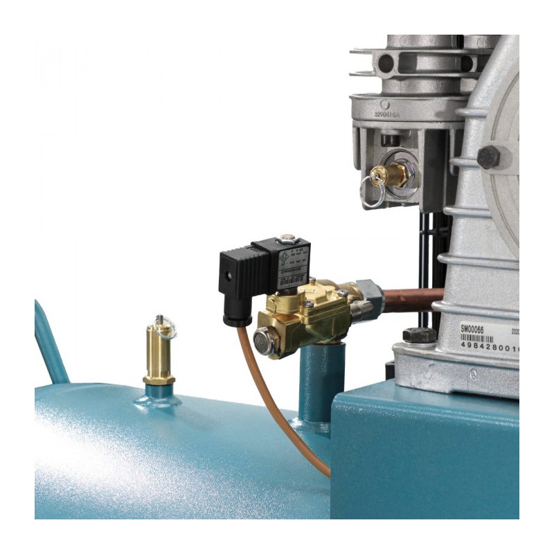 Kompresor dwutłokowy K 500-1500S 14 bar 10 KM/7.5 kW 400V 644 l/min 500 l - połączenie gwiazda-trójkąt