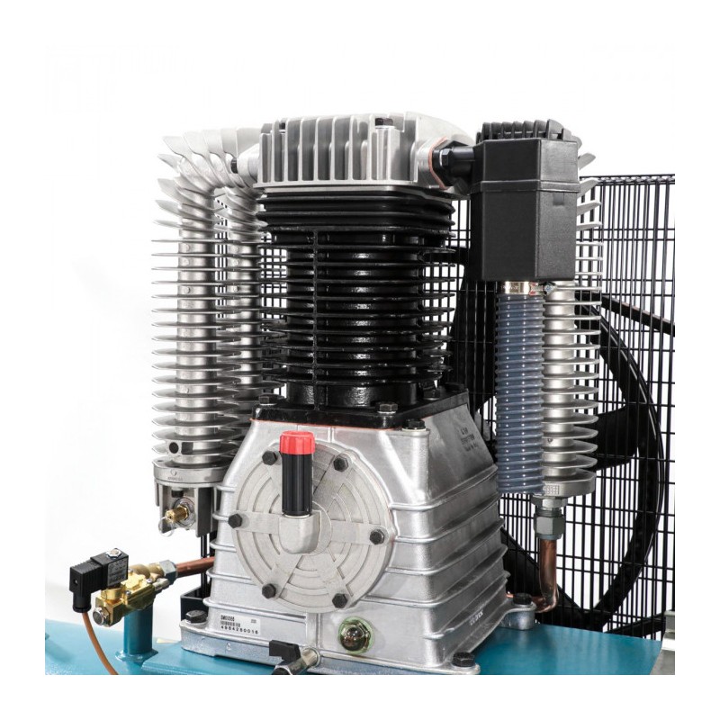 Kompresor dwutłokowy K 500-1500S 14 bar 10 KM/7.5 kW 400V 644 l/min 500 l - połączenie gwiazda-trójkąt