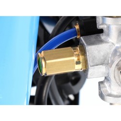 Mały kompresor bezolejowy dwutłokowy LMO 5-240 10 bar 1.5 KM/1.1 kW 192 l/min 5 l cichy