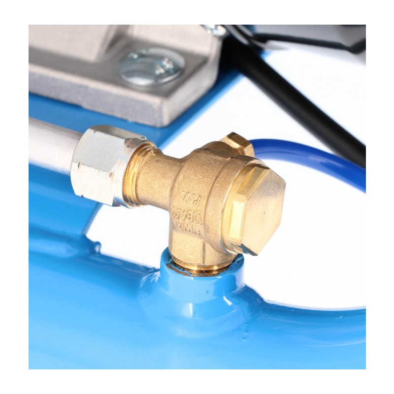 Mały kompresor bezolejowy dwutłokowy LMO 5-240 10 bar 1.5 KM/1.1 kW 192 l/min 5 l cichy