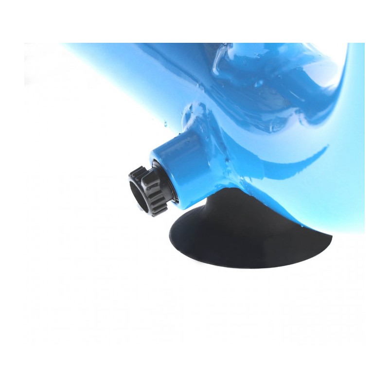 Mały kompresor bezolejowy dwutłokowy LMO 5-240 10 bar 1.5 KM/1.1 kW 192 l/min 5 l cichy