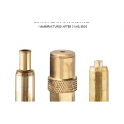 Mały kompresor bezolejowy dwutłokowy LMO 5-240 10 bar 1.5 KM/1.1 kW 192 l/min 5 l cichy