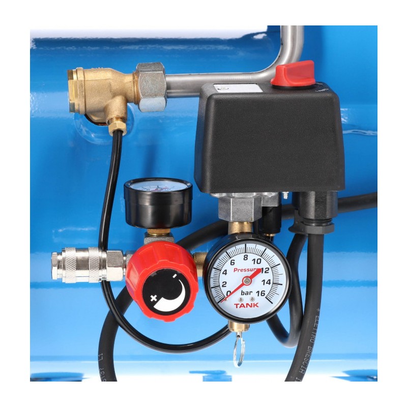 Kompresor dwutłokowy LM 25-410 10 bar 3 KM/2.2 kW 328 l/min 25 l