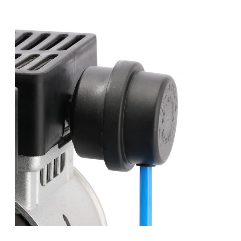 Mały kompresor bezolejowy dwutłokowy L 6-105 8 bar 0.6 KM/0.45 kW 48 l/min 6 l cichy