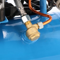 Mały kompresor bezolejowy dwutłokowy L 6-105 8 bar 0.6 KM/0.45 kW 48 l/min 6 l cichy