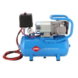 Kompresor samochodowy 12V DC 12-180/15 10 bar 0.75 KM/0.55 kW 144 l/min 15 l bezolejowy dwutłokowy