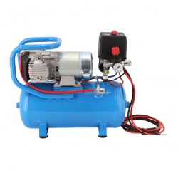 Kompresor samochodowy 12V DC 12-180/15 10 bar 0.75 KM/0.55 kW 144 l/min 15 l bezolejowy dwutłokowy