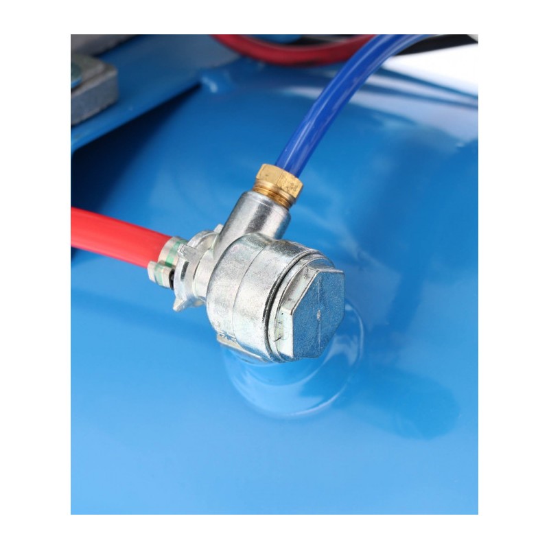 Kompresor samochodowy 12V DC 12-180/15 10 bar 0.75 KM/0.55 kW 144 l/min 15 l bezolejowy dwutłokowy