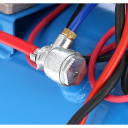 Cichy kompresor bezolejowy dwutłokowy DC 24-225/15 10 bar 0.75 KM/0.55 kW 24V 180 l/min 15 l