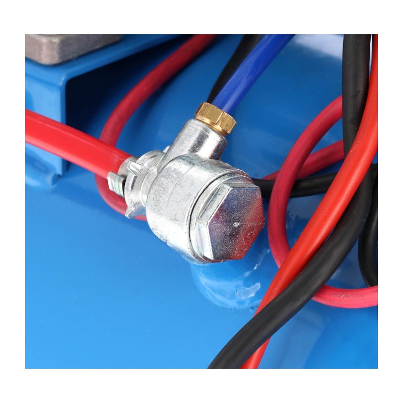 Cichy kompresor bezolejowy dwutłokowy DC 24-225/15 10 bar 0.75 KM/0.55 kW 24V 180 l/min 15 l