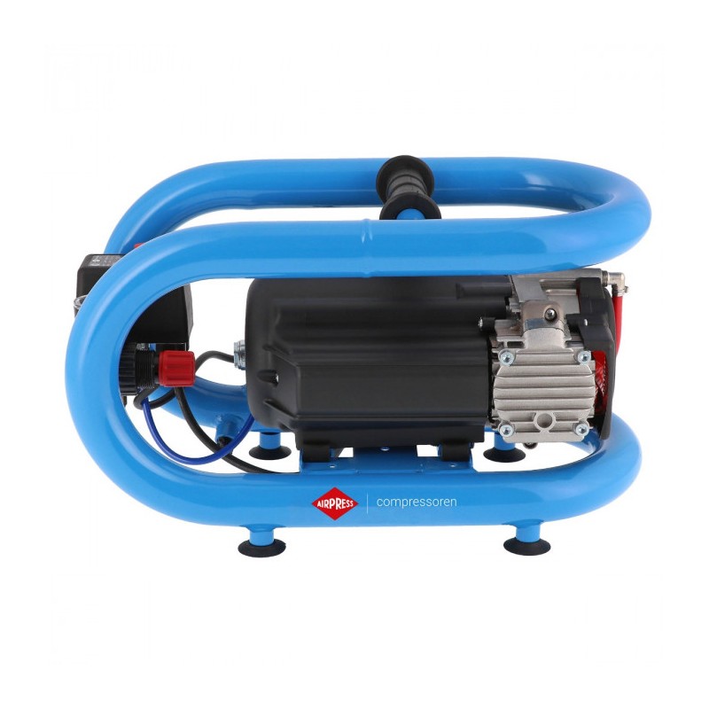 Mały kompresor bezolejowy dwutłokowy LMO 3-210 10 bar 0.7 KM/0.5 kW 125 l/min 3 l cichy