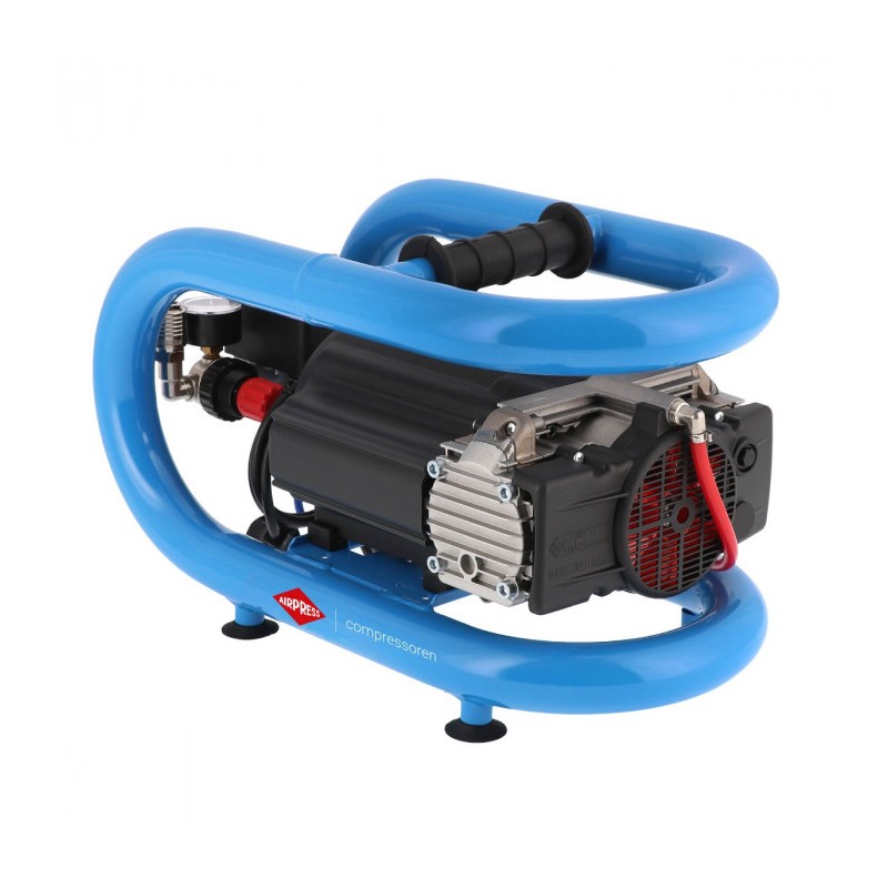 Mały kompresor bezolejowy dwutłokowy LMO 3-210 10 bar 0.7 KM/0.5 kW 125 l/min 3 l cichy