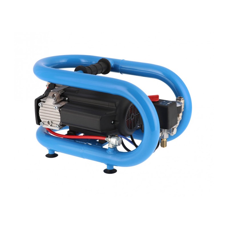 Mały kompresor bezolejowy dwutłokowy LMO 3-210 10 bar 0.7 KM/0.5 kW 125 l/min 3 l cichy