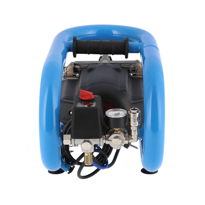 Mały kompresor bezolejowy dwutłokowy LMO 3-210 10 bar 0.7 KM/0.5 kW 125 l/min 3 l cichy