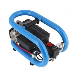 Mały kompresor bezolejowy dwutłokowy LMO 3-210 10 bar 0.7 KM/0.5 kW 125 l/min 3 l cichy