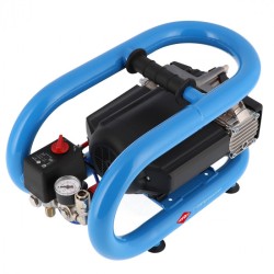 Mały kompresor bezolejowy dwutłokowy LMO 3-210 10 bar 0.7 KM/0.5 kW 125 l/min 3 l cichy