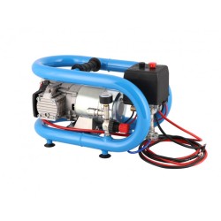 Mały kompresor samochodowy 12V LMO 3-190 8 bar 0.7 KM/0.5 kW 152 l/min 3 l bezolejowy dwutłokowy