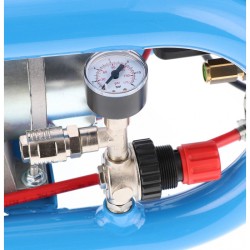 Mały kompresor samochodowy 12V LMO 3-190 8 bar 0.7 KM/0.5 kW 152 l/min 3 l bezolejowy dwutłokowy