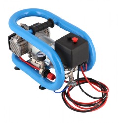 Mały kompresor samochodowy 12V LMO 3-190 8 bar 0.7 KM/0.5 kW 152 l/min 3 l bezolejowy dwutłokowy