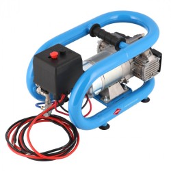 Mały kompresor samochodowy 12V LMO 3-190 8 bar 0.7 KM/0.5 kW 152 l/min 3 l bezolejowy dwutłokowy