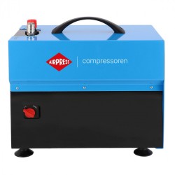 Mały kompresor bezolejowy dwutłokowy L 5-210 10 bar 0.75 KM/0.55 kW 168 l/min 5 l cichy
