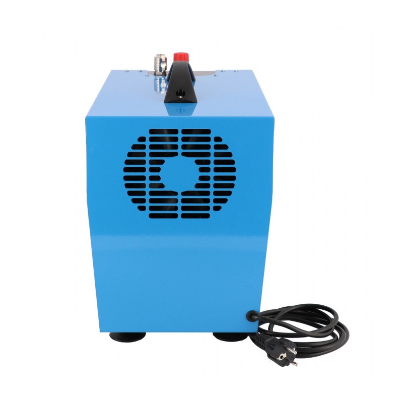 Mały kompresor bezolejowy dwutłokowy L 5-210 10 bar 0.75 KM/0.55 kW 168 l/min 5 l cichy