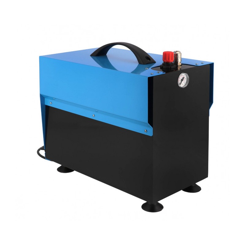 Mały kompresor bezolejowy dwutłokowy L 5-210 10 bar 0.75 KM/0.55 kW 168 l/min 5 l cichy