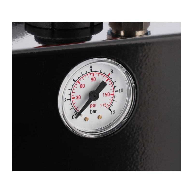 Mały kompresor bezolejowy dwutłokowy L 5-210 10 bar 0.75 KM/0.55 kW 168 l/min 5 l cichy