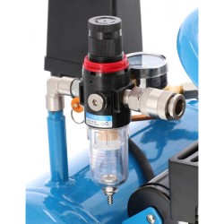 Mały kompresor bezolejowy dwutłokowy L 6-95 8 bar 0.71 KM/0.52 kW 48 l/min 5 l cichy