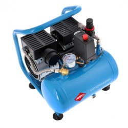 Mały kompresor bezolejowy dwutłokowy L 6-95 8 bar 0.71 KM/0.52 kW 48 l/min 5 l cichy