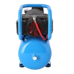 Cichy kompresor bezolejowy dwutłokowy LMO 15-210 10 bar 0.75 KM/0.55 kW 125 l/min 15 l