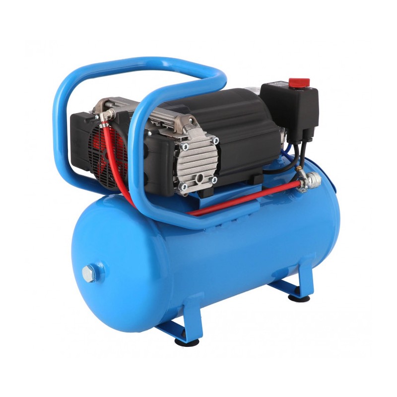 Cichy kompresor bezolejowy dwutłokowy LMO 15-210 10 bar 0.75 KM/0.55 kW 125 l/min 15 l