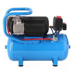 Cichy kompresor bezolejowy dwutłokowy LMO 15-210 10 bar 0.75 KM/0.55 kW 125 l/min 15 l