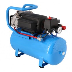 Cichy kompresor bezolejowy dwutłokowy LMO 15-210 10 bar 0.75 KM/0.55 kW 125 l/min 15 l