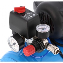 Cichy kompresor bezolejowy dwutłokowy LMO 15-210 10 bar 0.75 KM/0.55 kW 125 l/min 15 l