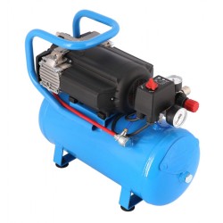 Cichy kompresor bezolejowy dwutłokowy LMO 15-210 10 bar 0.75 KM/0.55 kW 125 l/min 15 l