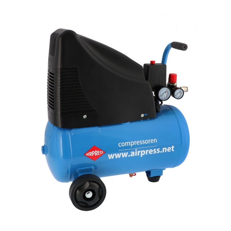 Kompresor bezolejowy HLO 215-25 8 bar 1.5 KM/1.1 kW 120 l/min 24 l