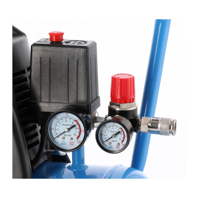 Kompresor bezolejowy HLO 215-25 8 bar 1.5 KM/1.1 kW 120 l/min 24 l