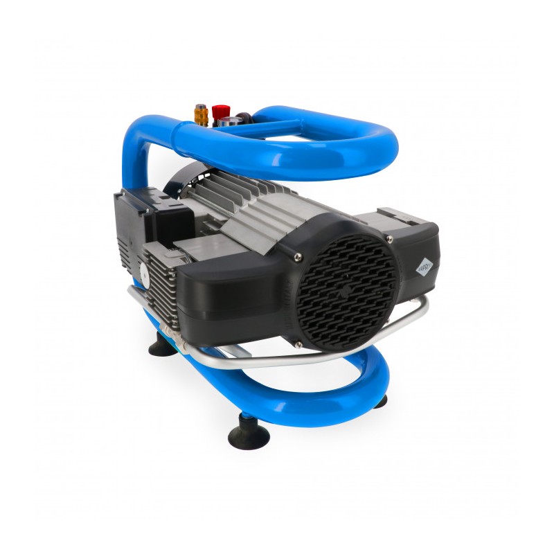 Mały kompresor bezolejowy dwutłokowy LMO 4-300 10 bar 2 KM/1.5 kW 230 l/min 4 l cichy