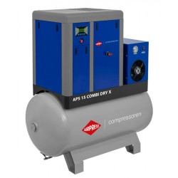 Kompresor śrubowy APS 15 Combi Dry X 10 bar 15 KM/11 kW 1410 l/min 500 l