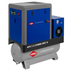 Kompresor śrubowy APS 7.5 Combi Dry X 10 bar 7.5 KM/5.5 kW 690 l/min 200 l