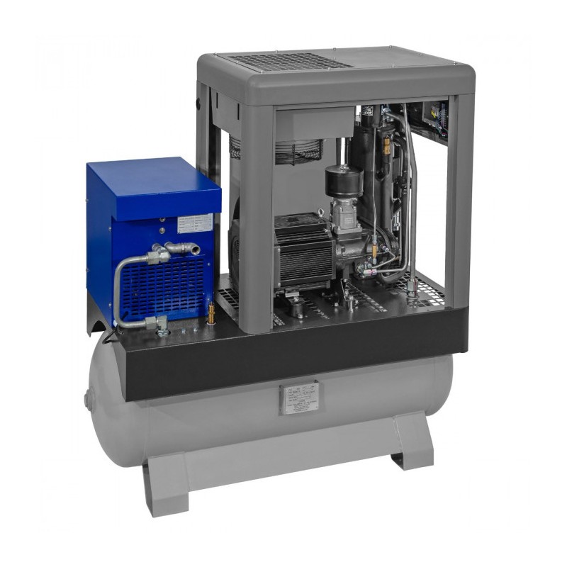 Kompresor śrubowy APS 7.5 Combi Dry X 10 bar 7.5 KM/5.5 kW 690 l/min 200 l