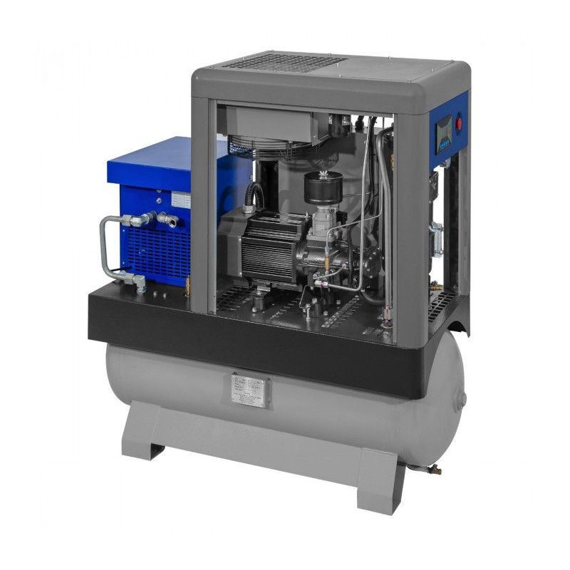 Kompresor śrubowy APS 7.5 Combi Dry X 10 bar 7.5 KM/5.5 kW 690 l/min 200 l