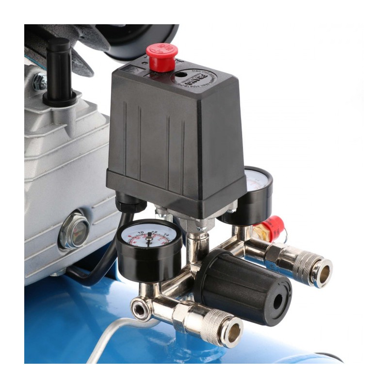 Kompresor dwutłokowy HL 425-50 + zestaw akcesoriów pneumatycznych