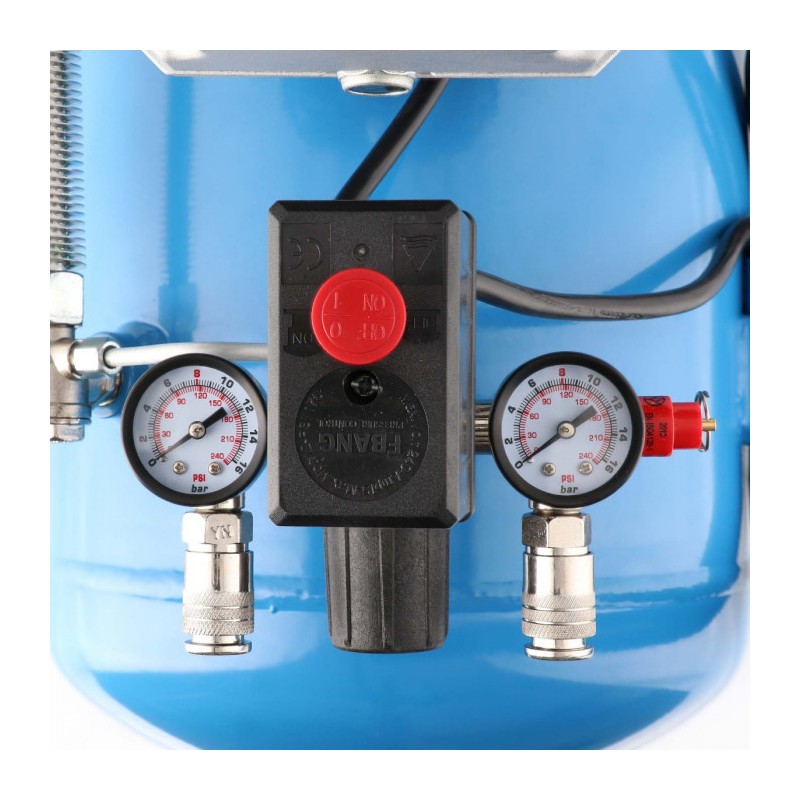 Kompresor dwutłokowy HL 425-50 + zestaw akcesoriów pneumatycznych