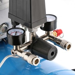 Kompresor dwutłokowy HL 425-50 + zestaw akcesoriów pneumatycznych